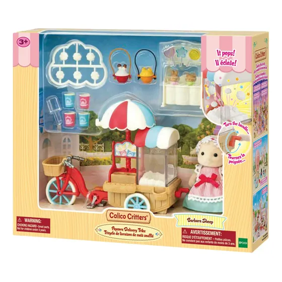 Sylvanian Families Calico Critters Carrito Palomita De Maiz