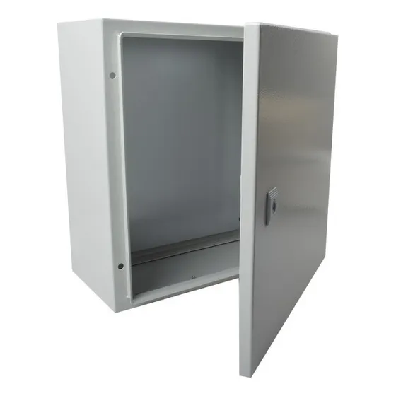 Gabinete Acero Exterior 40x40x20cm Ip66 Pst-4040-20a Ip66 Color Gris