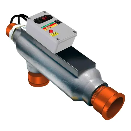 Aquecedor Piscina Elétrico 30000lts Auto 30m³ Bivolt 220v
