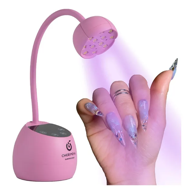 Lámpara De Soft Gel Secadouv Uv Led Para Uñas 27w Cherimoya