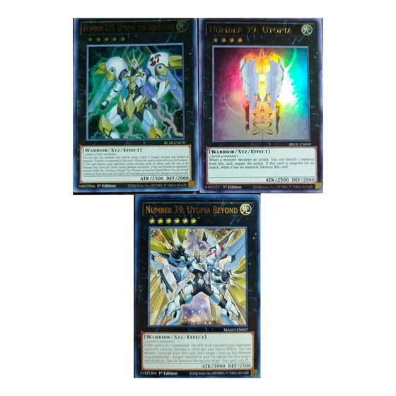 Combo Xyz Utopía Number S39 Beyond Yugi-oh! Original Konami