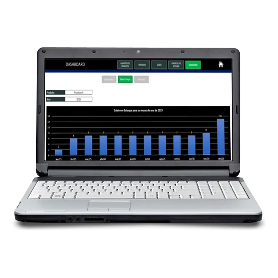 Planilha Controle De Estoque Vendas Entradas Saídas Excel