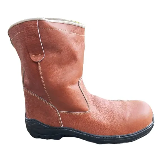 Bota Soldador Cuero, Punta De Acero, Multiuso, Mayor Y Detal