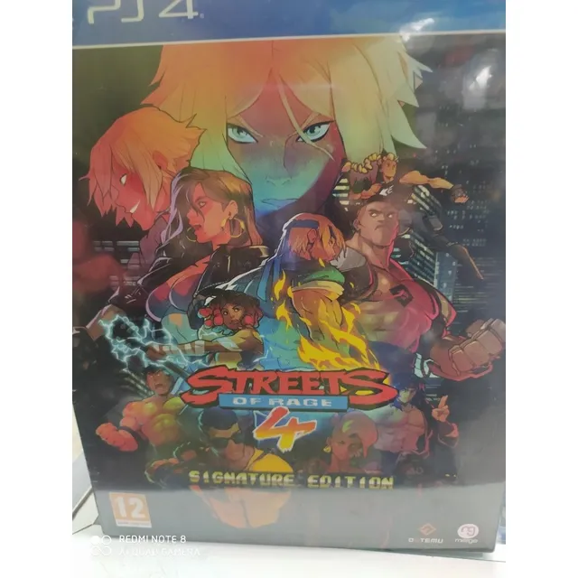 Streets Of Rage 4 Ps4 Fisico Original