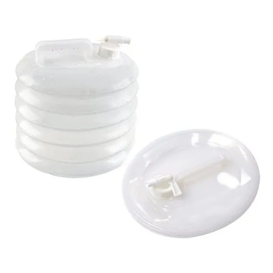 Bidón Botellón Recipiente Flexible  Plegable 10 Litros