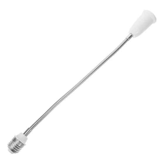 E27 Socket Bulb Socket Extender Flexible Tube Light Bulb Ext
