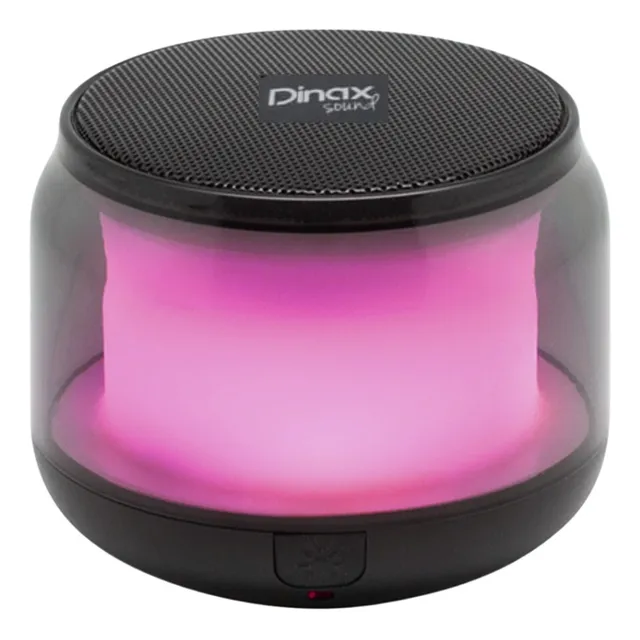 Parlante Mini Inalámbrico Bluetooth Luz Led Rgb Radio Aux Sd