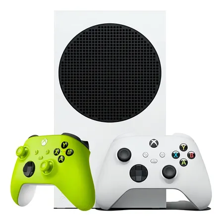 Console Microsoft Xbox Series S 512gb Com Controle Adicional Cor Verde