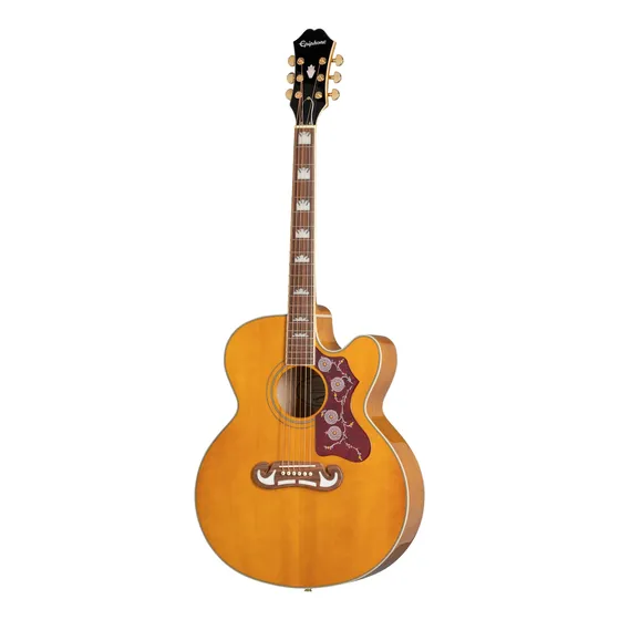 EpiPhone J200 Ec Studio Acoustic Tapa Solida Electrica