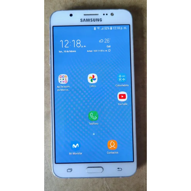 Celular J7 Samsung Usado (no Tiene Botón De Prender) 2gb 16g