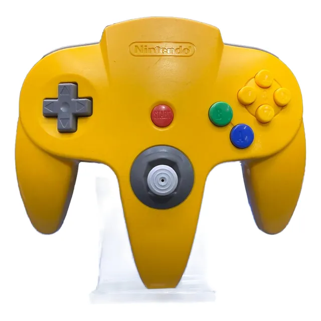 Control Nintendo 64 | Original Amarillo