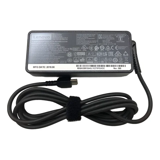 Eliminador Original Oem Lenovo 65w - Usb-c - 20v 01fr027