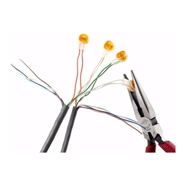 Conector Cable Utp, Telefono Con Gel, Empalme Uy2 100pza Red