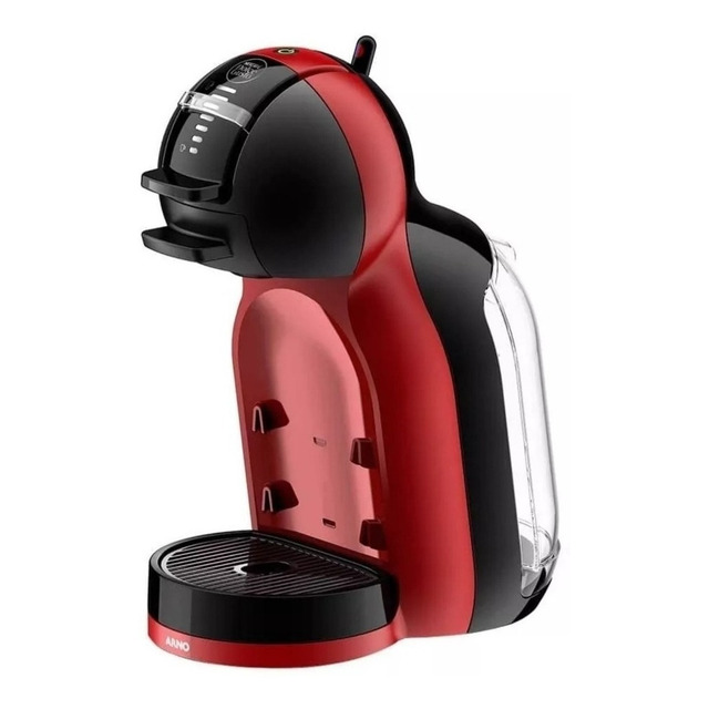 Cafeteira Portátil Nescafé Dolce Gusto Arno Mini Me Automática Vermelha E Preta Para Cápsu... Cafeteira Portátil Nescafé Dolce Gusto Arno Mini Me Automática Vermelha E Preta Para Cápsu...