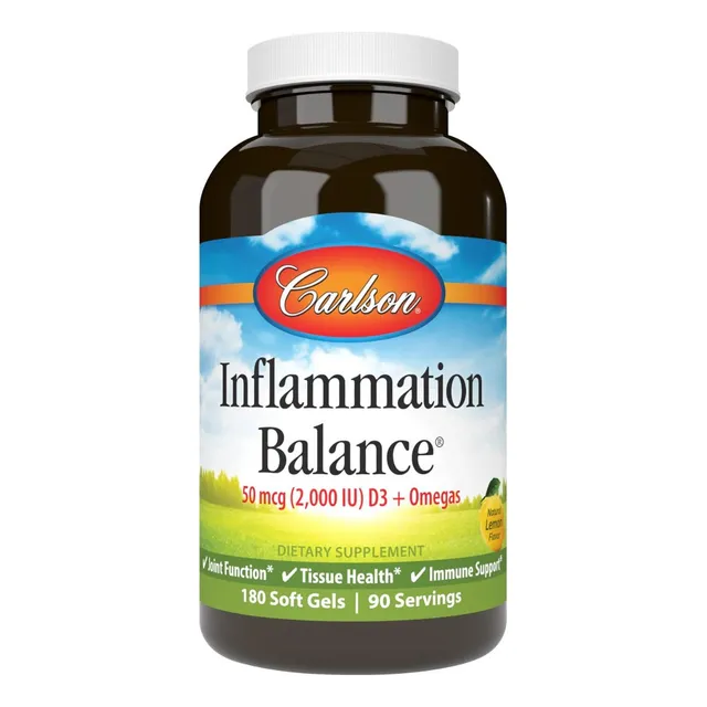 Fórmula Balance De Inflamación Carlson 180 Softgel