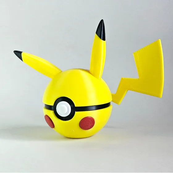 Pokeball Temática De Pikachu - Pokebola