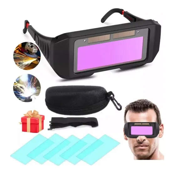 Gifoos Lentes de Seguridad Para Soldar Oscurecimiento Automaticos Negro