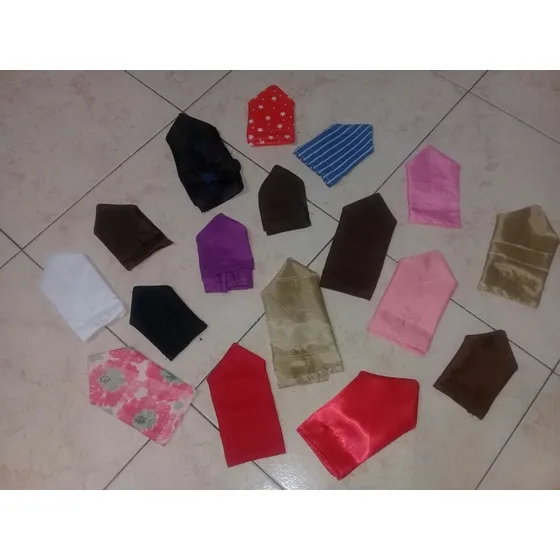 Pañuelin Mini Para Bolsillo Traje X 3 Unidades