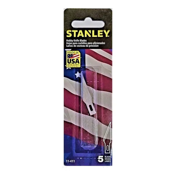 Hojilla Repuesto 5 Pz Para Bisturi Tipo Lapiz Stanley 11411