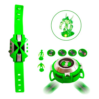 Kit 2 Relógio Omnitrix Lançador E Omniverse C/ Som E Luz Ben Kit 2 Relógio Omnitrix Lançador E Omniverse C/ Som E Luz Ben