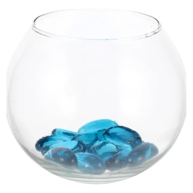 Pecera Redonda De Cristal Para Acuario Betta Aquarium