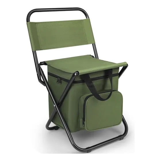 Silla Plegable Portátil Con Bolsa Térmica,banco Plegable