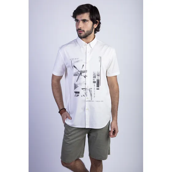 Camisa Indiana Fj Blanco Ferouch Ss24