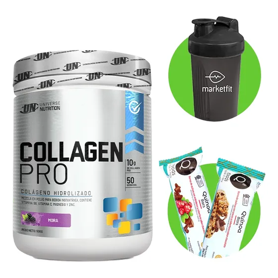 Colageno Collagen Pro 500gr Mora Un + Regalo 04