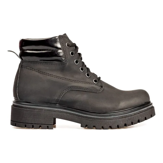 Borcegos Mujer Urbanos Con Plataforma Y Cordones