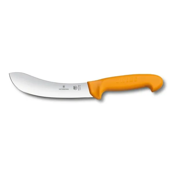 Cuchillo Carnicero Victorinox Corvo Despellejar 5.8427.15 Color Naranjo