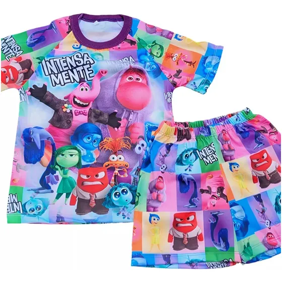 Pijama Conjunto Infantil Personajes Niño - Niña Mejor Precio