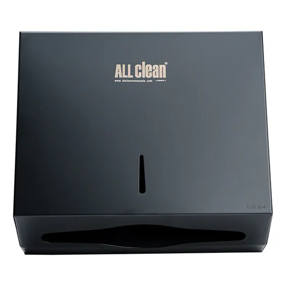 Dispensador De Servilletas Z Fold Acero Inoxidable Negro