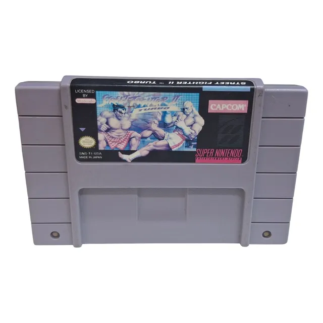 Street Fighter 2 Turbo Original Snes Supernintendo 