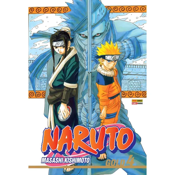 Naruto Gold Vol. 4, de Kishimoto, Masashi. Editorial Panini Brasil LTDA, capa mole em português, 2022