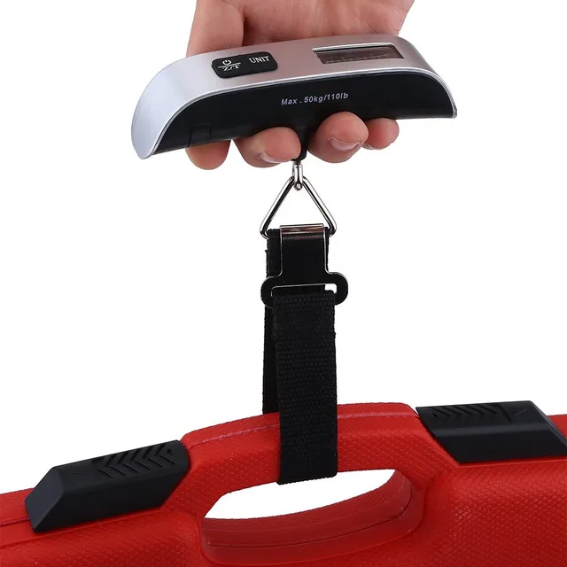  Báscula Para Maletas Digital Lcd Balanza Equipaje Con Pila