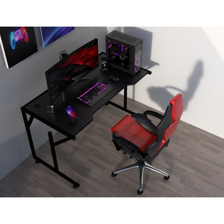 Mesa Escritorio Gamer Cts Gbm Black Computadora Pc Acero Mesa Escritorio Gamer Cts Gbm Black Computadora Pc Acero