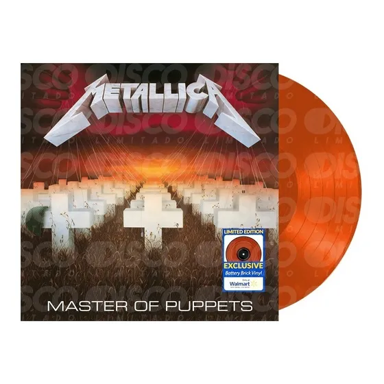 Metallica - Master Of Puppets (lp Colorido Limitado)