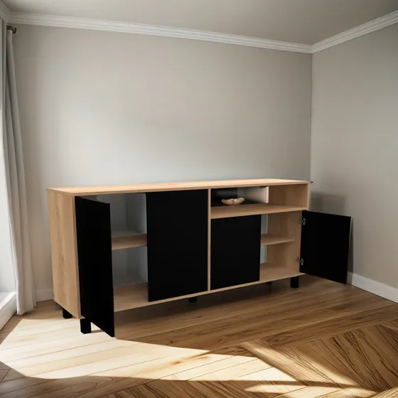 Vajillero Doors 4 Puertas 1,70 Mt Bahiut Envio Gratis