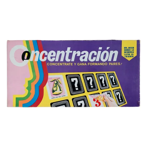 Juego De Mesa Concentración, De Montecarlo 70s