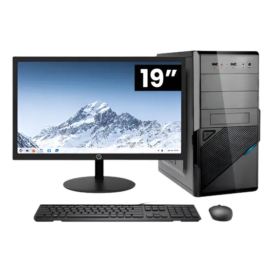 Computador Intel Core I5 8gb Ram Ssd 240gb Monitor Led 19