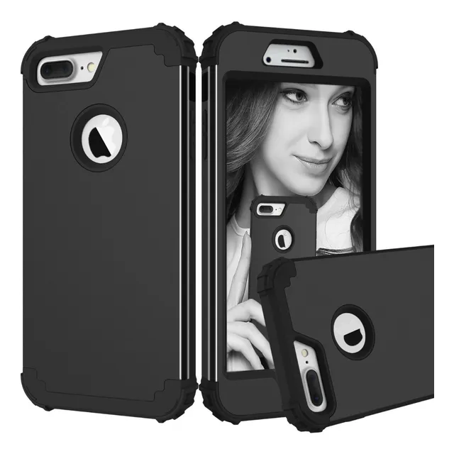 Funda Case Para iPhone 6/6s/plus 360 Uso Rudo 3 En 1