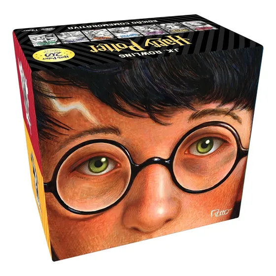 BOX HARRY POTTER EDIÇÃO COMEMORATIVA 20 ANOS - CAPA DURA, de Rowling, J. K.. Editorial Editora Rocco Ltda, capa dura em português, 2020