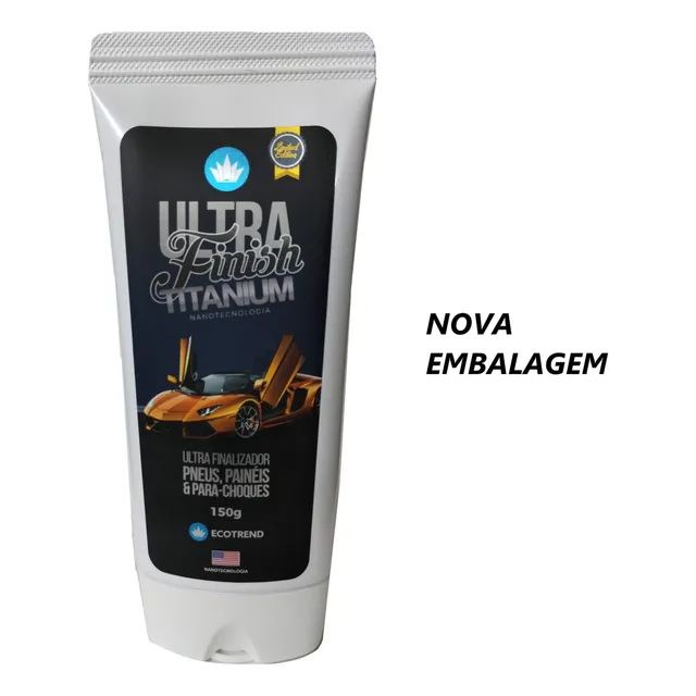 Ultra Finish Titanium Revitalizador De Plásticos Borrachas
