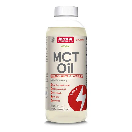 Aceite Mct Jarrow Formulas 600 Ml De Ácido Caprílico (c8) +á