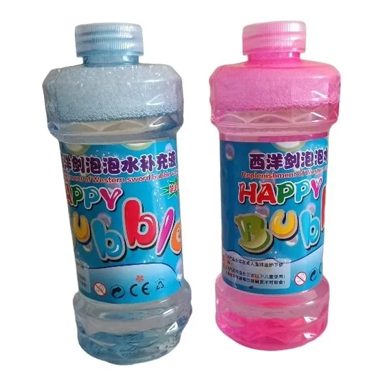 Pack Por 5 Litros De Liquido Para Burbuja 