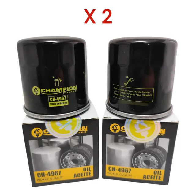 Filtro De Aceite Champion Spark, Yaris, Terios Ch-4967