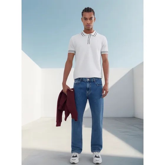 Jean Para Hombre Regular Marca Seven En Color Azul #45160535