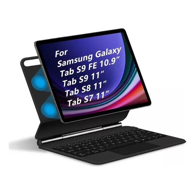 De Teclado Magic Keyboard Para Samsung Galaxy Tab S9 Fe S8