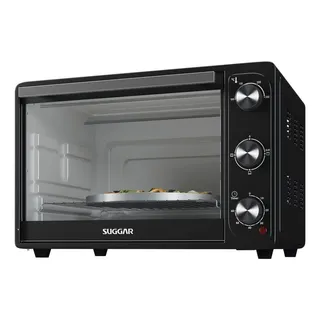 Forno Elétrico De Bancada 42 Litros Preto Suggar Forno Elétrico De Bancada 42 Litros Preto Suggar
