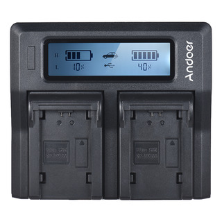 Bateria De Câmera Charger Andoer Para Dual A7riii A7siii A7i Bateria De Câmera Charger Andoer Para Dual A7riii A7siii A7i